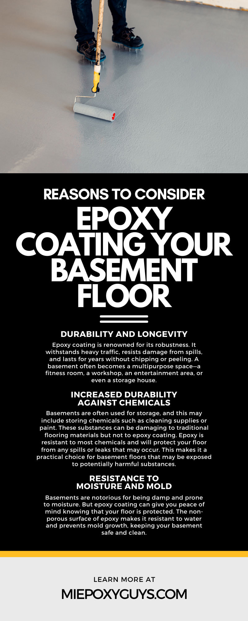 10 Reasons To Consider Epoxy Coating Your Basement Floor